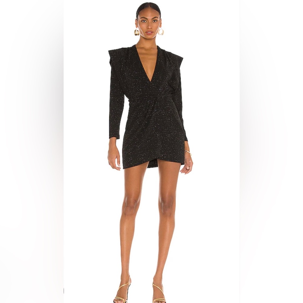 Iro Nahilda Metallic Cocktail Dress - Picture 3 of 12